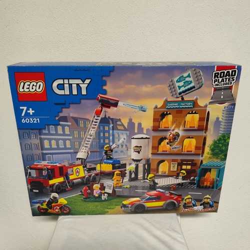 Lego city set 60321 - city, feuerwehr