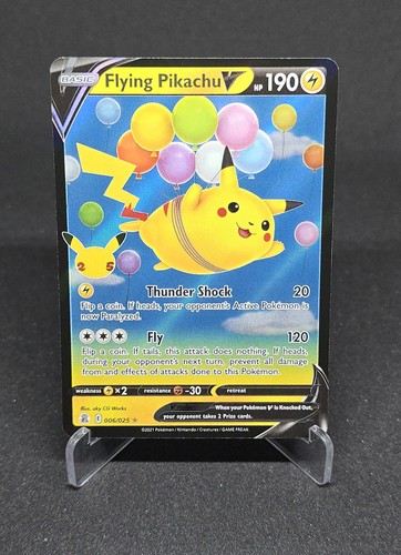 Flying pikachu 006 025 - flying, 006/025