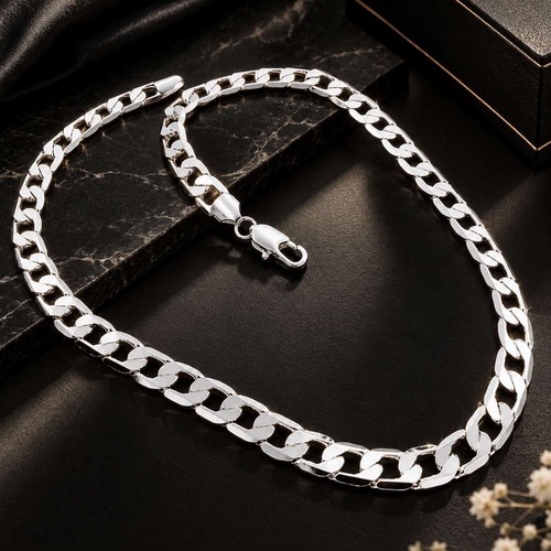925 silber kette - silber, herren