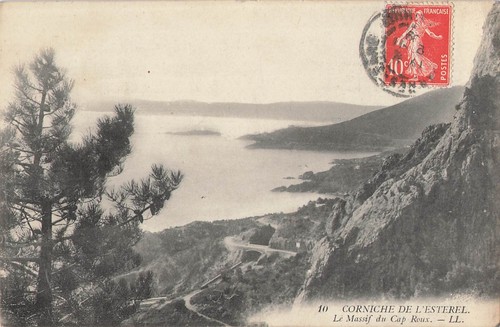 Les corniches estérel - corniches, l'estérel