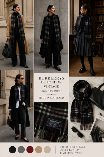 Burberrys london vintage - burberrys, schal