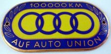 Auto Plakette 100000 km auf