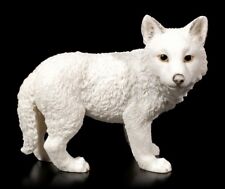Weisse Wolf Figur - Welpe