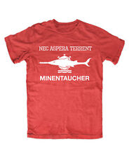 Minentaucher T-Shirt ROT  NEC