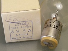 Leitz Spezial Leuchte ATIIH 6V 5A Panphot Projektionslampe Tonlampe Mikroskop