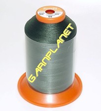 (0,01  € / m) AMANN SERAFIL Nähgarn, Stärke 60, 1.800m, Dunkelgrün - 0846