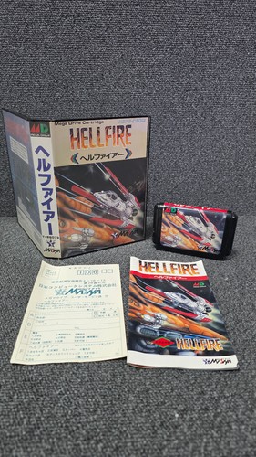 Hellfire mega drive ntsc j - mega, drive,