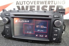 Navigationssystem Head-Unit Touchscreen Radio TOYOTA YARIS Bj12 86140-0D010