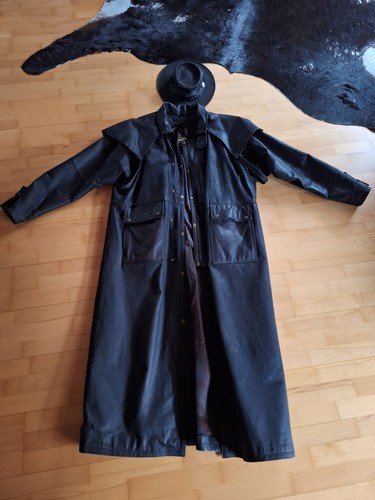 Schöner ledermantel schwarz - schöner,