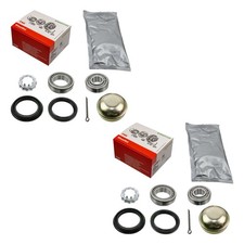 2 x Radlager Satz hinten links rechts für AUDI 80 B3 B4 89 A4 B5 Coupe Cabrio