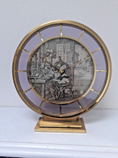 Große brass kienzle kaminuhr - kienzle,