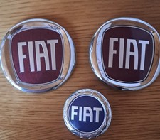 3 Fiat Embleme, Plaketten, Logo