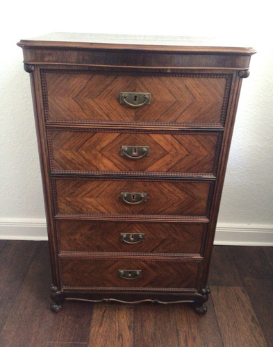 Kommode mahagoni braun - braun, 5
