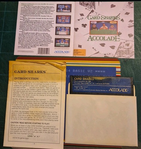 Card sharks game commodore - x,