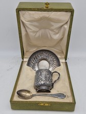 Antikes Silber 950 Set Tasse
