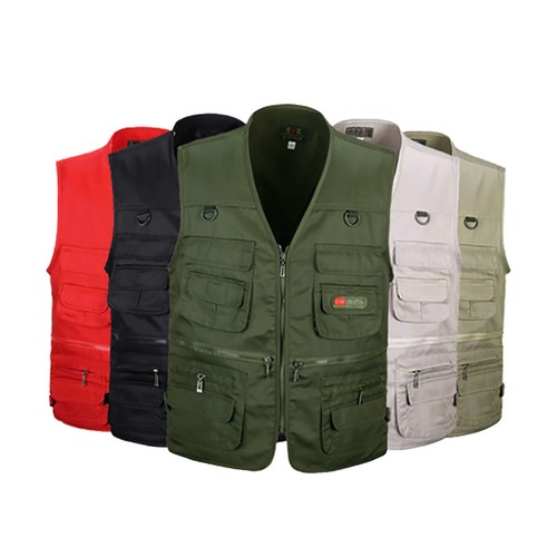 Herren weste mit vielen - mit,