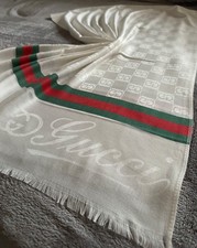 Gucci Schal {weiß}