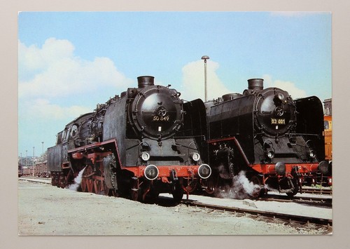 Postkarte dampfloks 50 849 - postkarte,