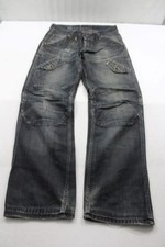 G-Star Army Radar Straight Jeans Hose W30 Dunkelgrauschwarz Gut #J6240