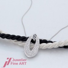 CAREN PFLEGER Collier -Anhänger mit Kette - Brillanten - 18K/750 Weißgold