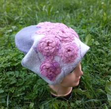 Graue damen merinowolle - graue,