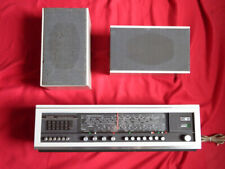 Radiogerät SABA-MEERSBURG Stereo Typ F - Schleiflack weiß mit 2 Boxen (Rarität)