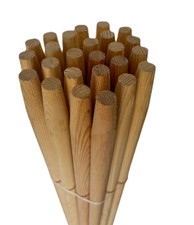 Gerätestiel im Set Harkenstiel Rechenstiel Hacke Gartenhacke Holzstiel 120-150cm