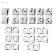 Steckdosen, Schalter und