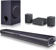 LG SQC4R 4.1 Soundbar (220W) mit kabellosem Subwoofer und Rücklautsprechern