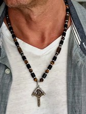 Obsidian/Tigerauge/Hämatit/Br