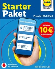Lidl Connect simkarte 10 EURO