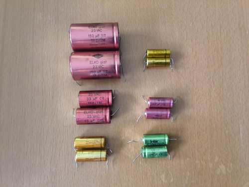 Kondensatoren audio glatt - ,