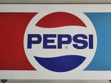 PEPSI-COLA altes EMAILSCHILD # original !  # 1970er Jahre seltenes Format