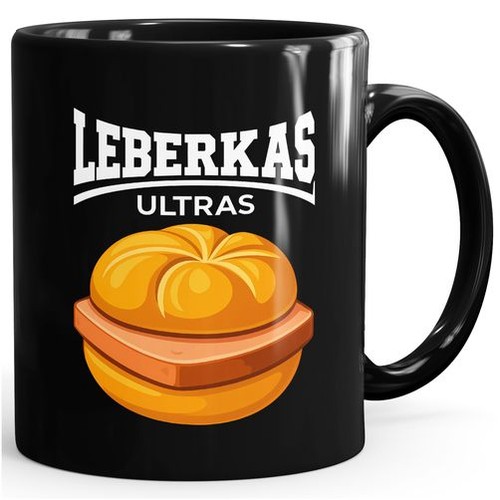 Tasse spruch leberkas - tasse,