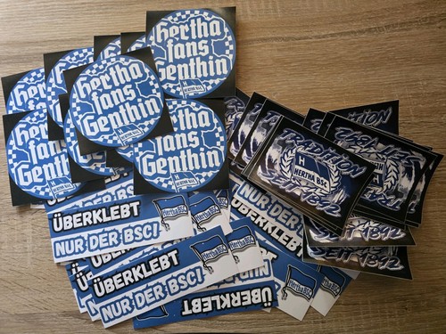 Hertha bsc aufkleber - hertha,