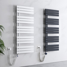 EMKE Badheizkörper elektrisch mit Thermostat Heizkörper Handtuchtrockner Bad