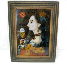 Rare alte Hinterglasmalerei