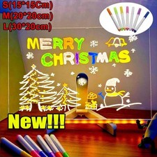 LED Leuchttafel Notizboard