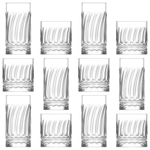 Teiliges wave glaswaren set - wave,