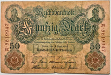 Deutsches Reich 50 Mark 1910
