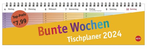 Wochenplaner 2024 bunt