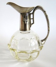 Karaffe mit 835 Silber Montur