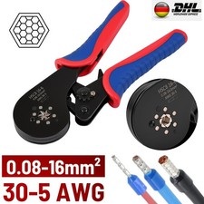16mm crimpzange - 0,08-16mm²,