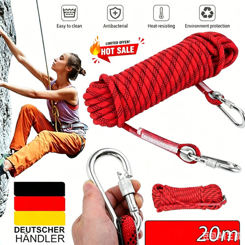 20m 12mm sicherheitsseil - 20m,