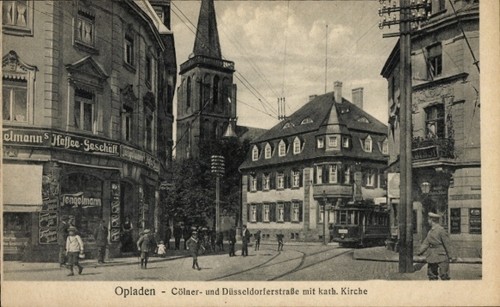 Opladen leverkusen im - ak,