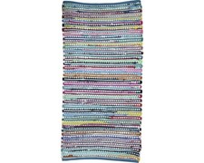 Fleckerlteppich Knoten bunt