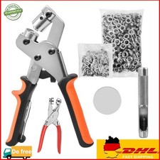 500/320 STK Ösen Rundösen 10mm Set mit Ösenzange Für Planenösen Gartenplane NEU