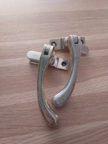 Vintage messing fensterriegel - vintage,
