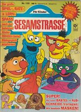 ✪ SESAMSTRASSE #133, Condor 1989 COMICHEFT Z1- *Rätsel *Basteln *Spiel