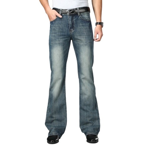 Herren flared jeans retro - herren, 70er